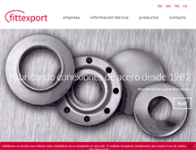 Tablet Screenshot of fittexport.com